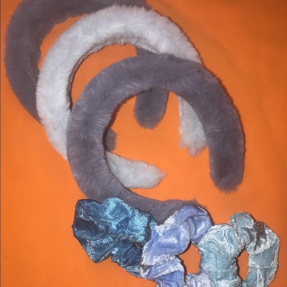 Fur Headbands With Matching Scrunchies - Picture 9 of 16